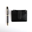 Cross Gift Set - Coventry Black GT Ball Pen with Card Holder Cheap